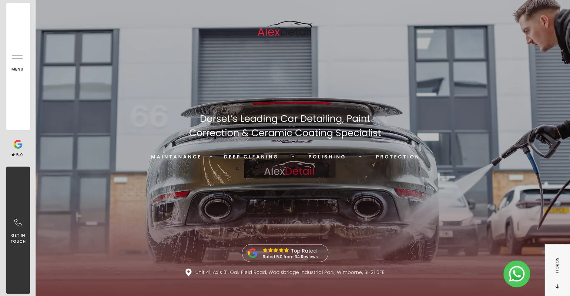 Revamping Alex Detail's Digital presence and continuous improvement work